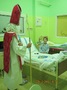 Mikuláš ve Fakultní nemocnici v Hradci Králové
