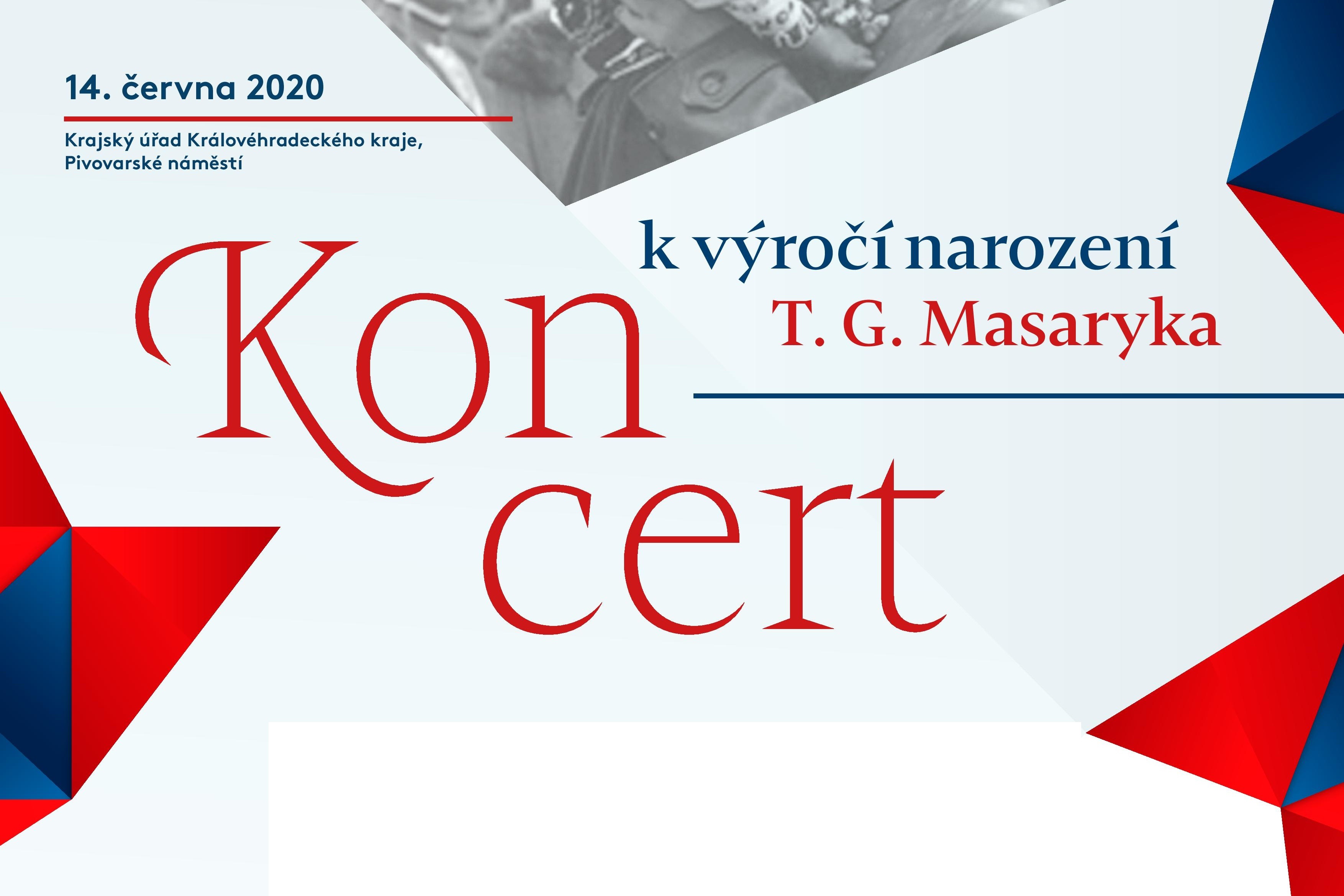 Koncert k výročí narození T. G. Masaryka 14. června 