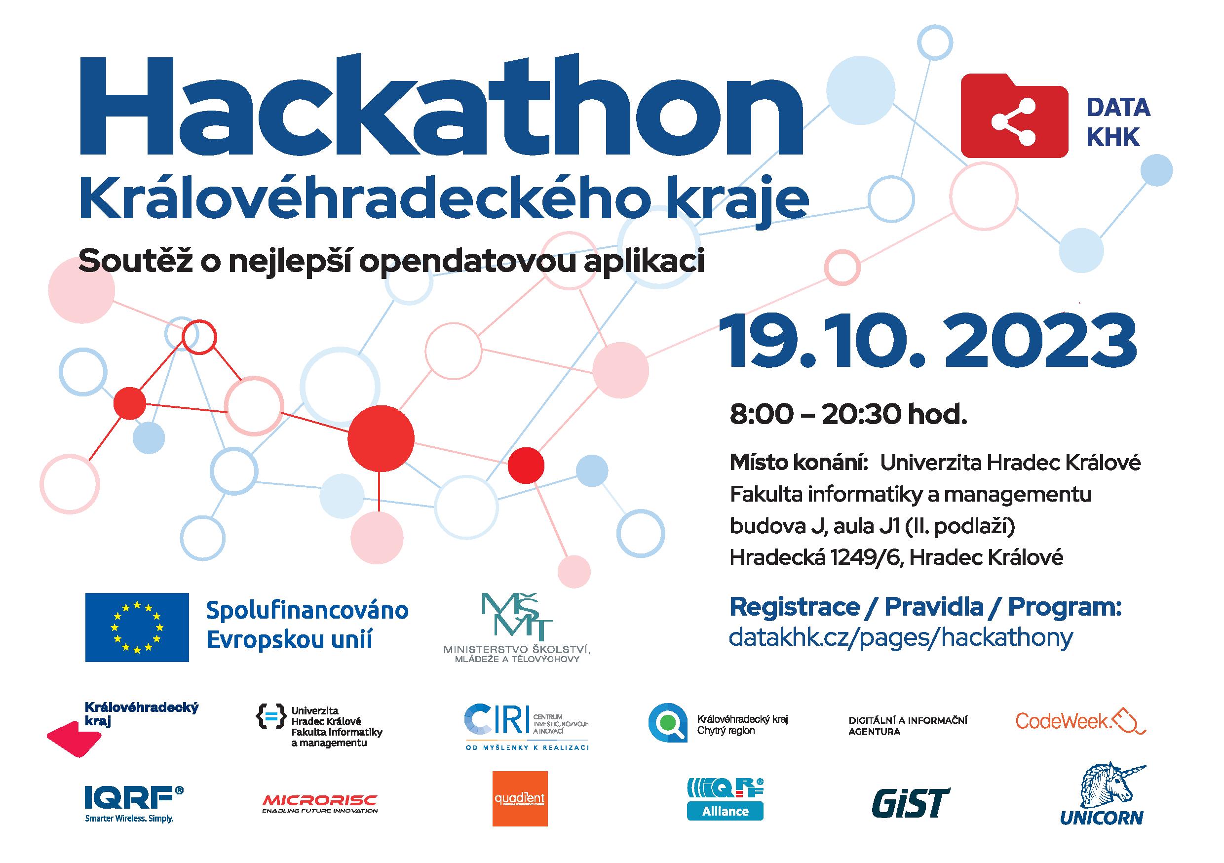 Začíná přihlašování do letošního Hackathonu Královéhradeckého kraje 