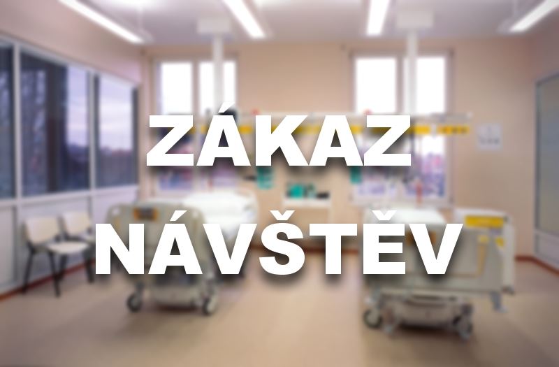 Krajské nemocnice přistoupily k plošnému zákazu návštěv 