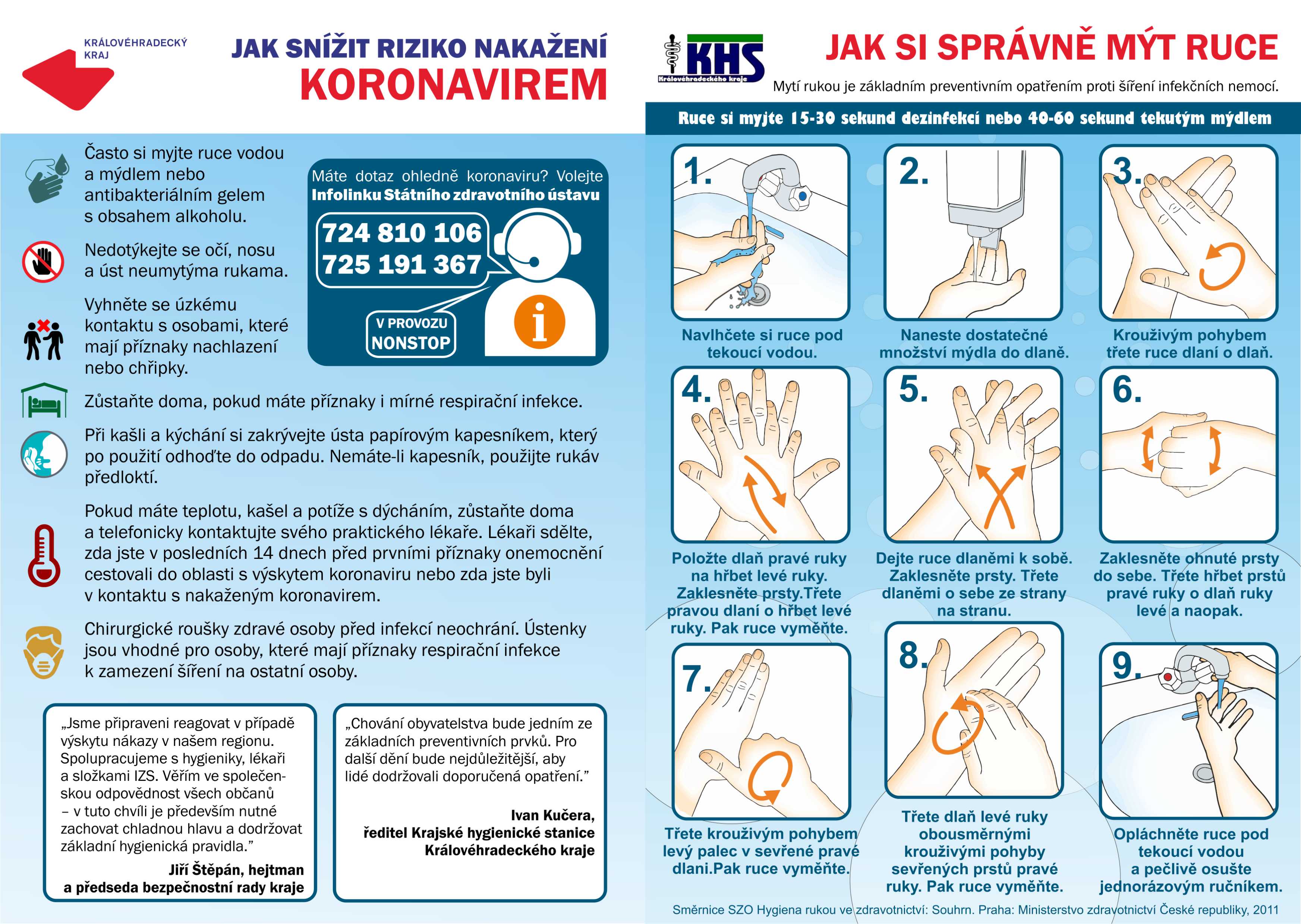 Jak snížit riziko nakažení koronavirem