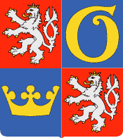 Znak Královéhradeckého kraje - barevný