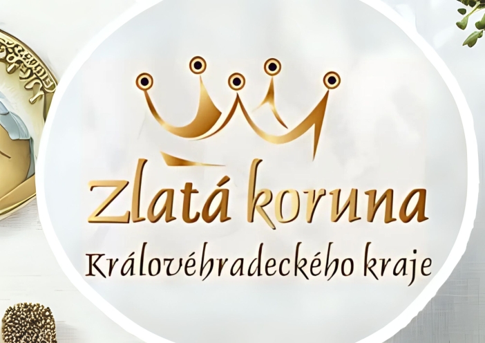 zlatá koruna ilustrace