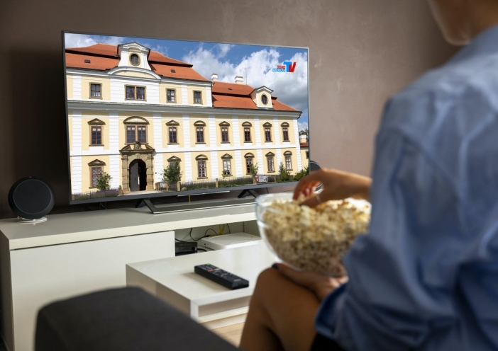 televize s reportáží o královéhradeckém kraji