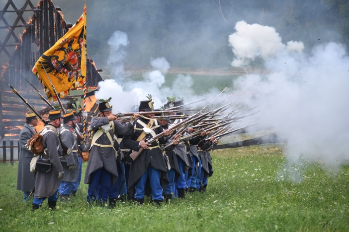 bitva 1866 ilustrační