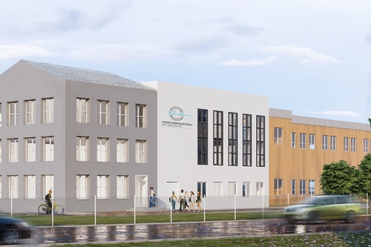 vizualizace velkého poříčí po rekonstrukci