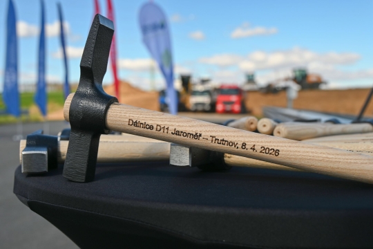 zahájení stavby D11 jaroměř trutnov