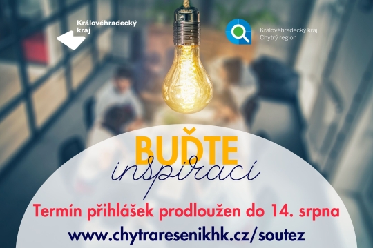 Pořadatelé soutěže Buďte inspirací prodloužili termín přihlášek