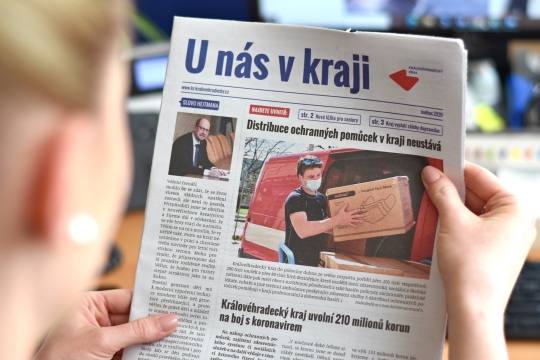 Vyšlo květnové číslo U nás v kraji