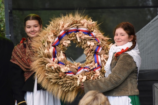 Zemědělci oslavili konec sklizně