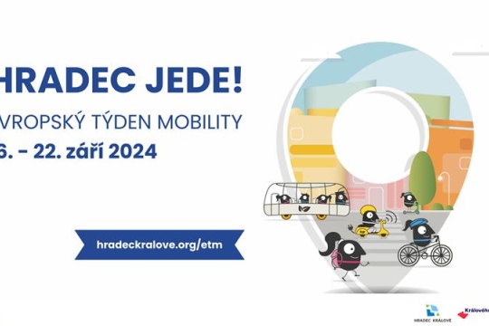 Evropský týden mobility v Hradci Králové začne už v pondělí 