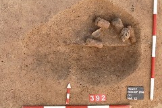 Archeologický výzkum v trase dálnice D11