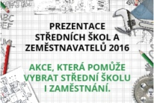 Kam na nebo po střední? Žákům i rodičům poradí prezentace středních škol a zaměstnavatelů