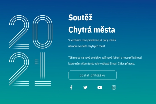 Začala soutěž Chytrá města 2021