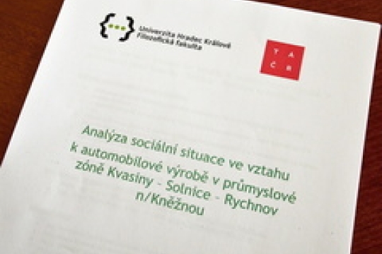 Hradečtí sociologové začínající výzkum průmyslové zóny