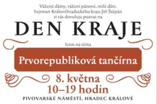 Oslavte s námi Den kraje! Letos se ponese v duchu první republiky