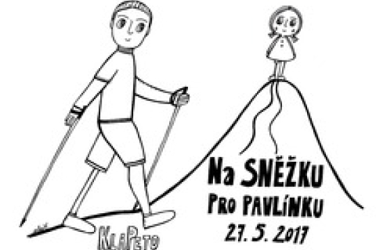 Na Sněžku se půjde pro Pavlínku, která přežila onemocnění meningokokem