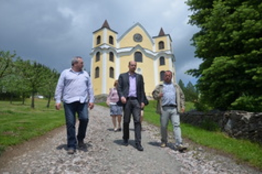 Hejtman jednal o rozvoji příhraničních obcí