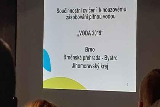 Součinnostní cvičení ,,VODA 2019“