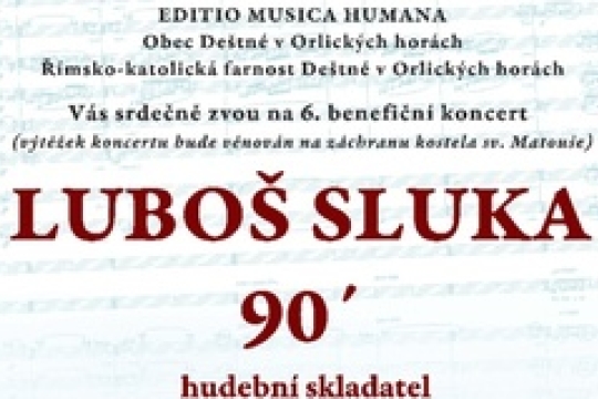 V Deštném zazní hudba Luboše Sluky