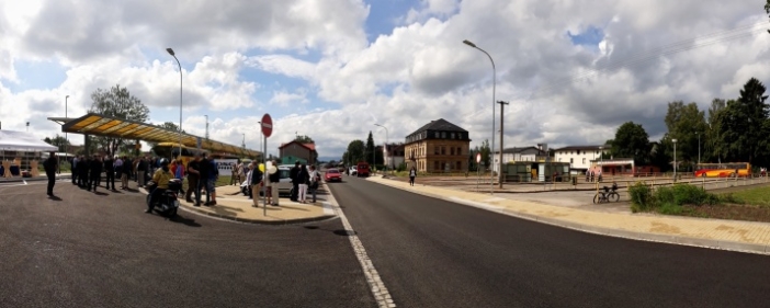 V Broumově se otevřel nový autobusový terminál