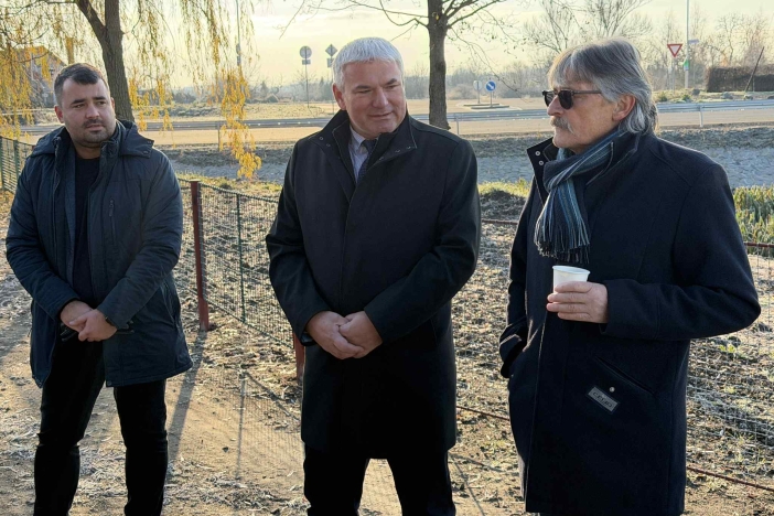 Nová silnice Nový Bydžov - Zábědov