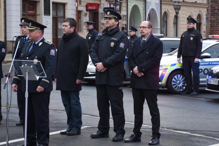 Krajští policisté dostali třiadvacet nových vozidel 