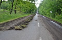 Opraví se zbylý úsek z vrcholu Pasa do Broumova