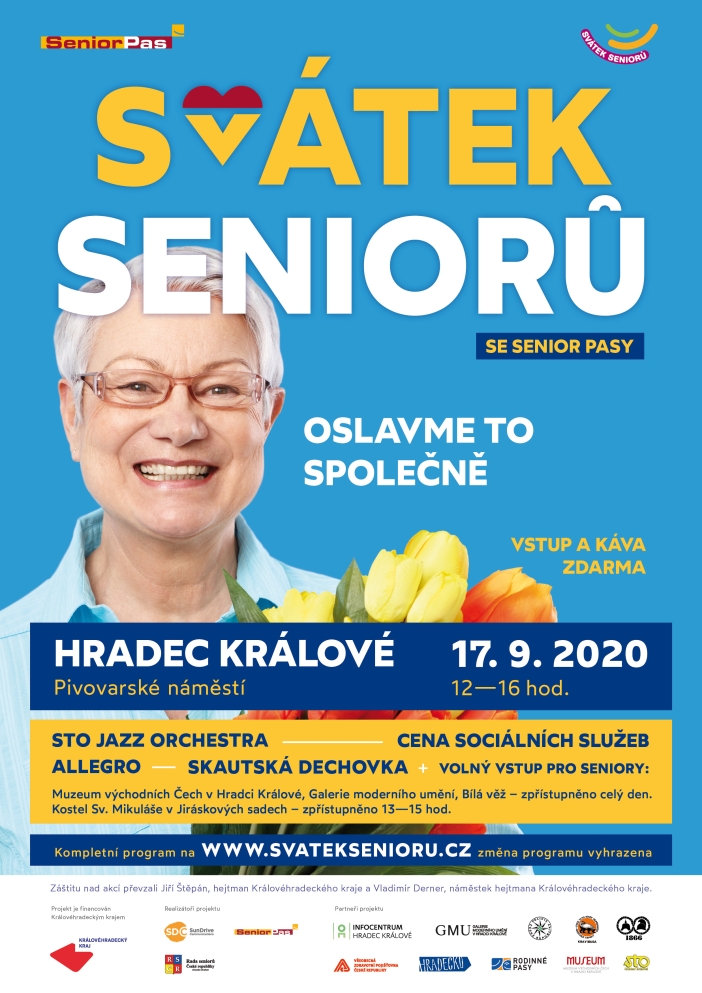 Oslavte s námi Den seniorů 17. září na Pivovarském náměstí 