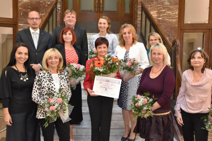 Žena regionu Oldřiška Mencáková pomáhá mentálně postiženým 