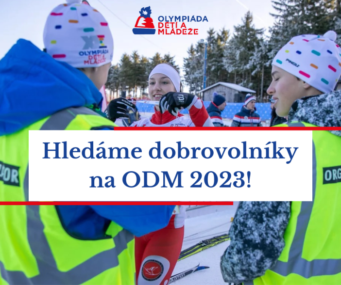 Hledáme dobrovolníky na Olympiádu dětí a mládeže 2023 do Špindlerova Mlýna