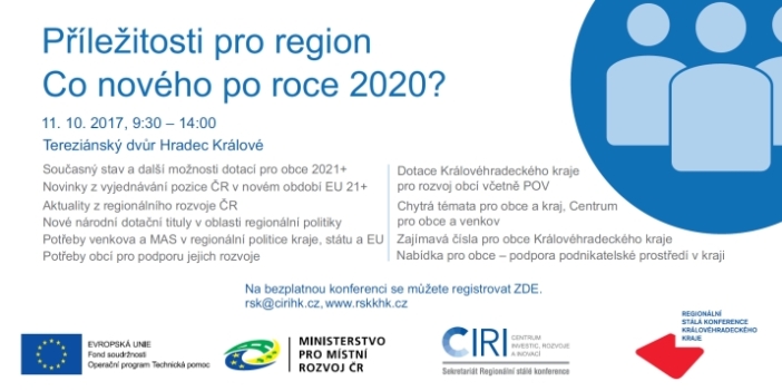 Příležitost pro region: Co nového po roce 2020?