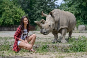 ZOO veřejně spálí zásoby nosorožčí rohoviny