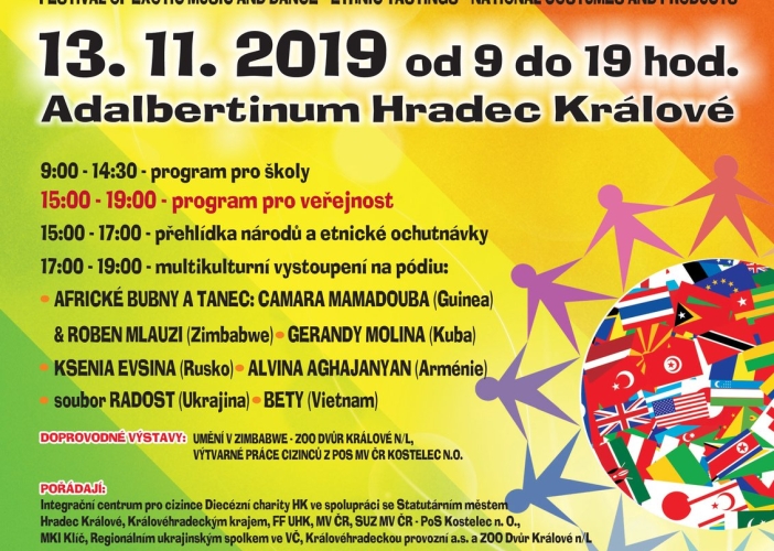 Hradec hostí Setkání národů. Program pro veřejnost začne v 15 hodin