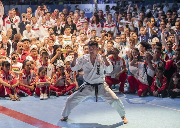 Česká reprezentace na domácím mistrovství světa v karate získala deset medailí