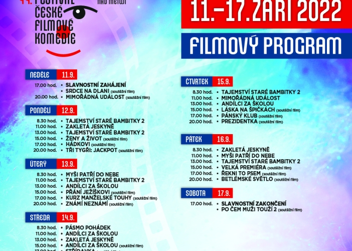 Festival komedie už za pár. Některá soutěžní promítání už hlásí vyprodáno!