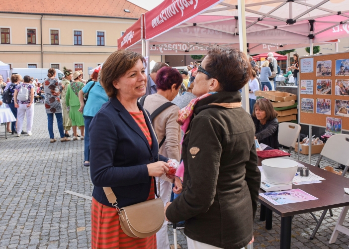 Svátek seniorů nabídl folklór, country, dechovku, prvorepublikovou módu i bohatý doprovodný program