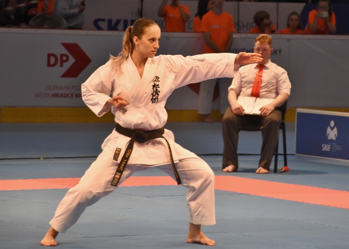 Česká reprezentace na domácím mistrovství světa v karate získala deset medailí