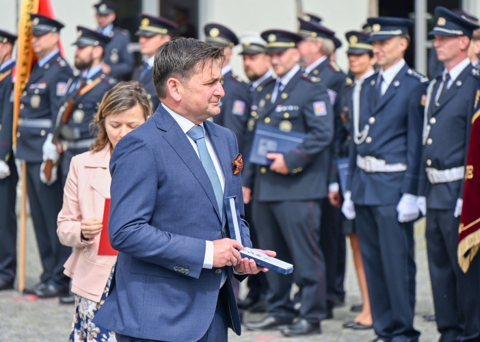 Kraj ocenil zástupce složek IZS za jejich obětavou práci