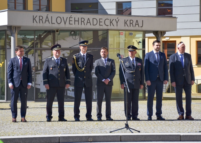 Královéhradecký kraj ocenil příslušníky složek IZS