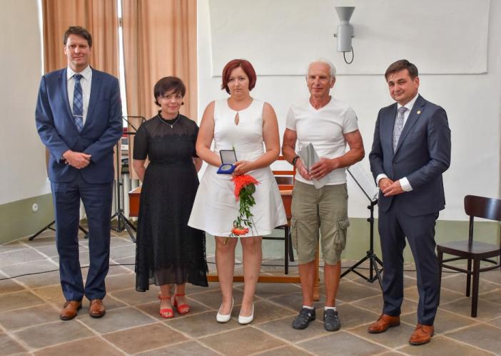 Předání plaket Péče o válečné hroby 2022