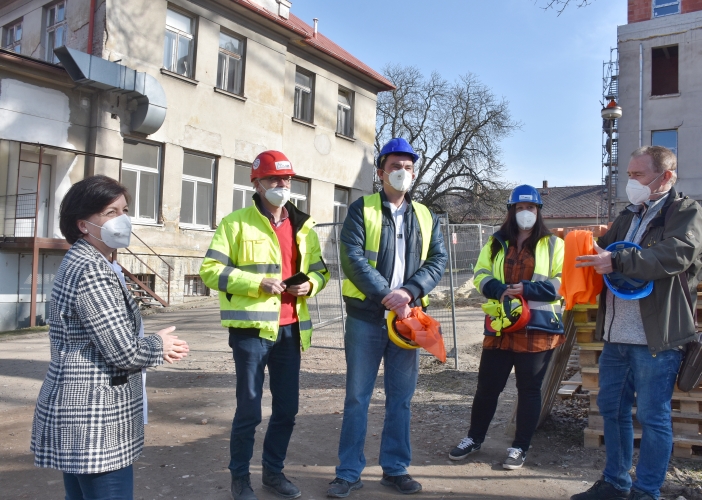 V Opočně pokračuje stavba nového domova pro seniory