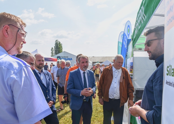 Zemědělský den Mžany představil novinky v zemědělství i potravinářství