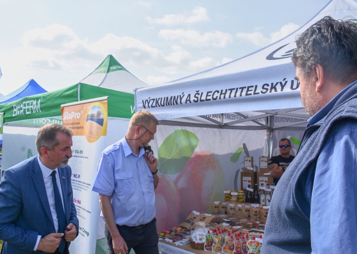 Zemědělský den Mžany představil novinky v zemědělství i potravinářství