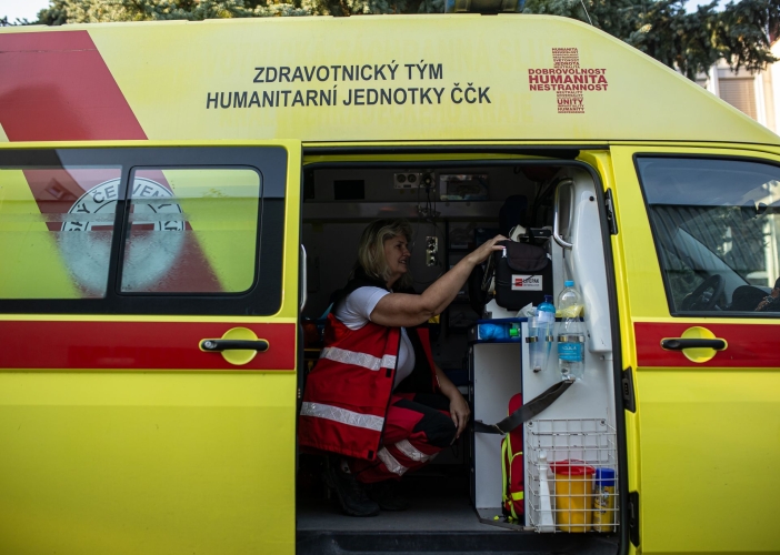 Složky IZS cvičily zásah při úniku nebezpečného plynu 