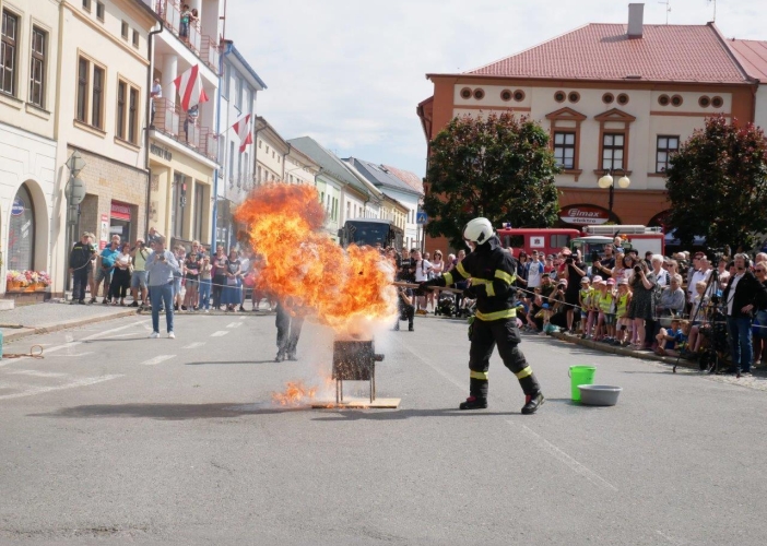 Složky IZS se představily v Dobrušce 