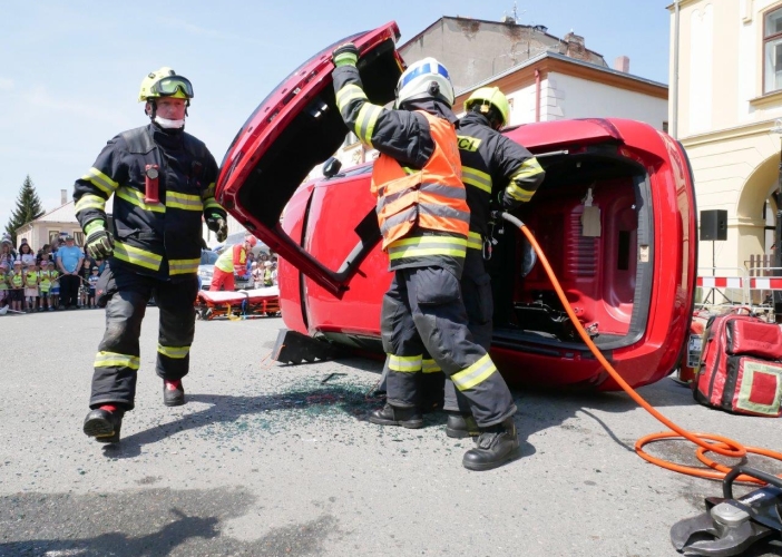 Složky IZS se představily v Dobrušce 