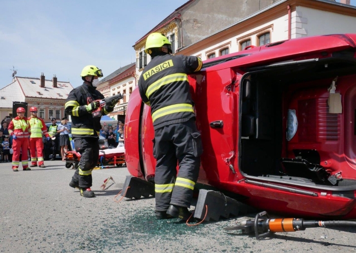 Složky IZS se představily v Dobrušce 