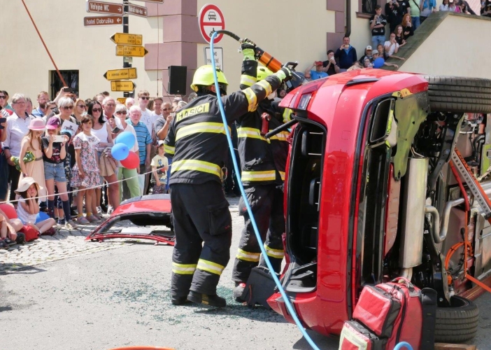 Složky IZS se představily v Dobrušce 