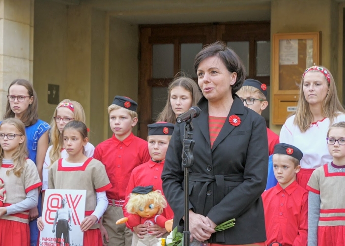 Sokolská vlajka nad krajským úřadem připomněla padlé sokoly 